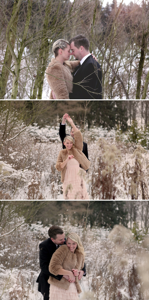 Winterliches After-Wedding-Shooting von Cornelia Krein Photography