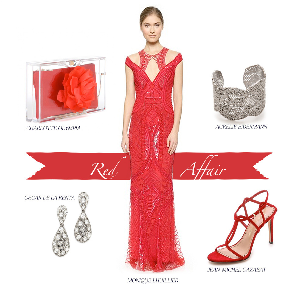red oscars 2015 look
