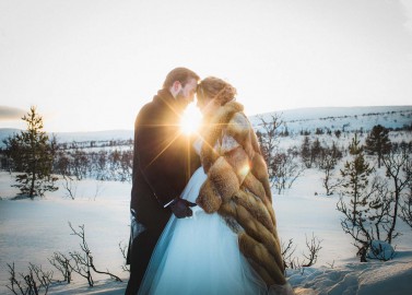 Erica & Jacob: Schwedisches Winterwonderland
