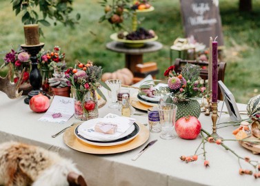 Hochzeitsinspiration: Der Vintage-Herbst voller Liebe