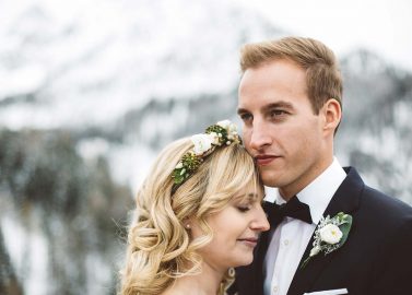 Alpine Winter Hochzeitsinspiration