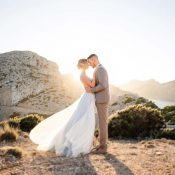 Blaue Hochzeits-Finesse auf Mallorca
