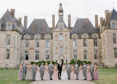 Karla & Daniel: Herrschaftliche Chateau-Hochzeit in Frankreich