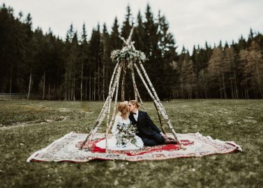 Wild & Frei: Eine Boho-Hochzeitsinspiration im Schwarzwald