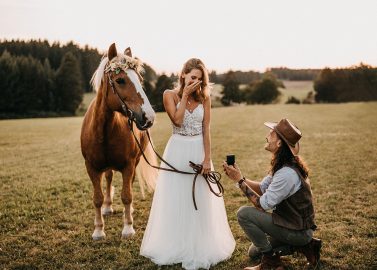 Country Romance mit echtem Hochzeitsantrag