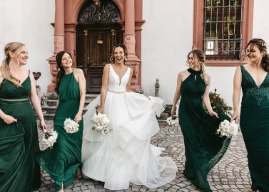 Schloss Walkershofen: Moderner Cinderella Hochzeitstraum